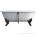 Freestanding Cast Iron Bathtub Classical Freestanding Double End Cast Iron Bath Tubs Supplier